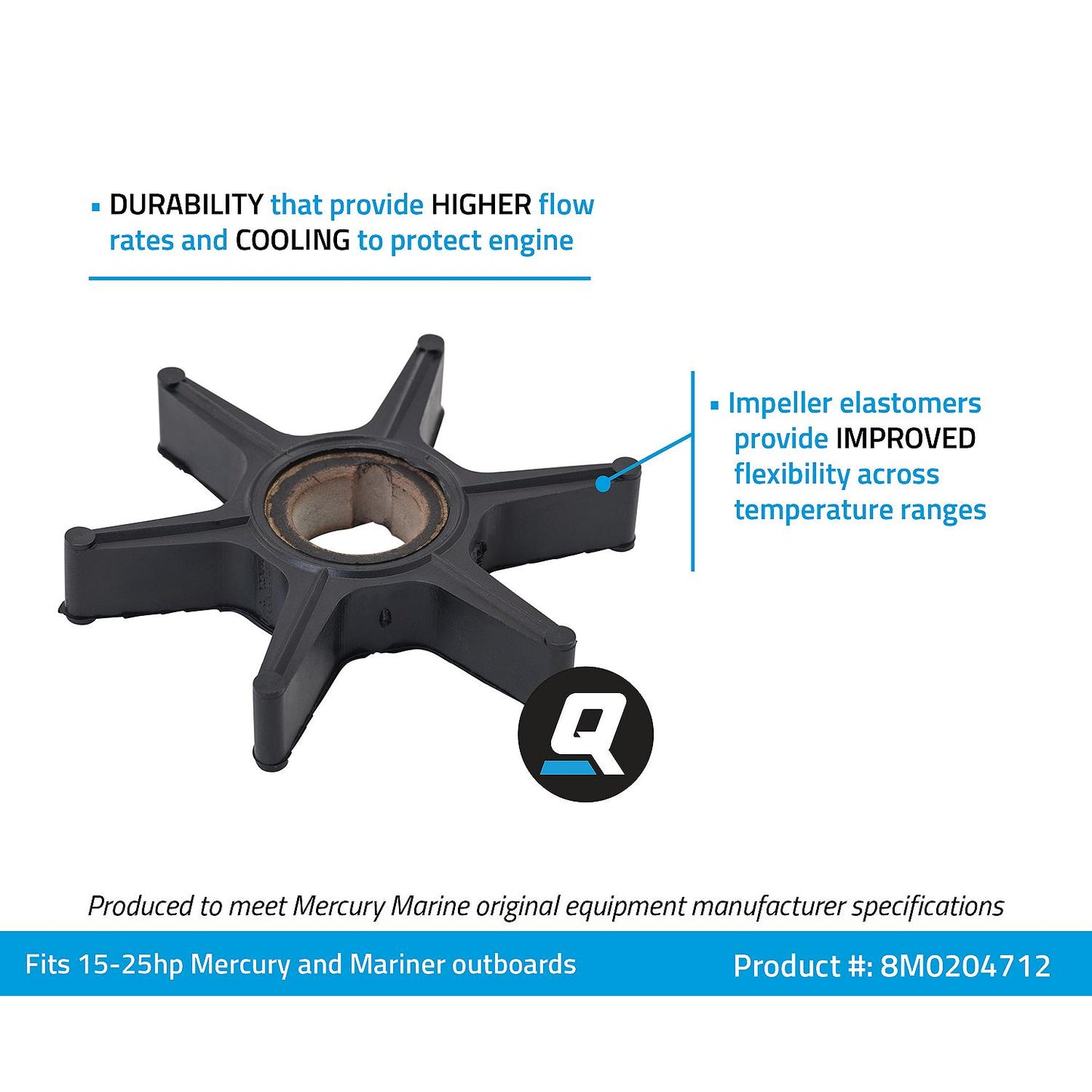 Quicksilver 8M0204712 Impeller