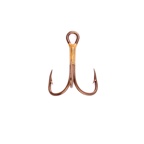 Anzuelos triples Eagle Claw 2X fuertes (374) - Paquete de 5