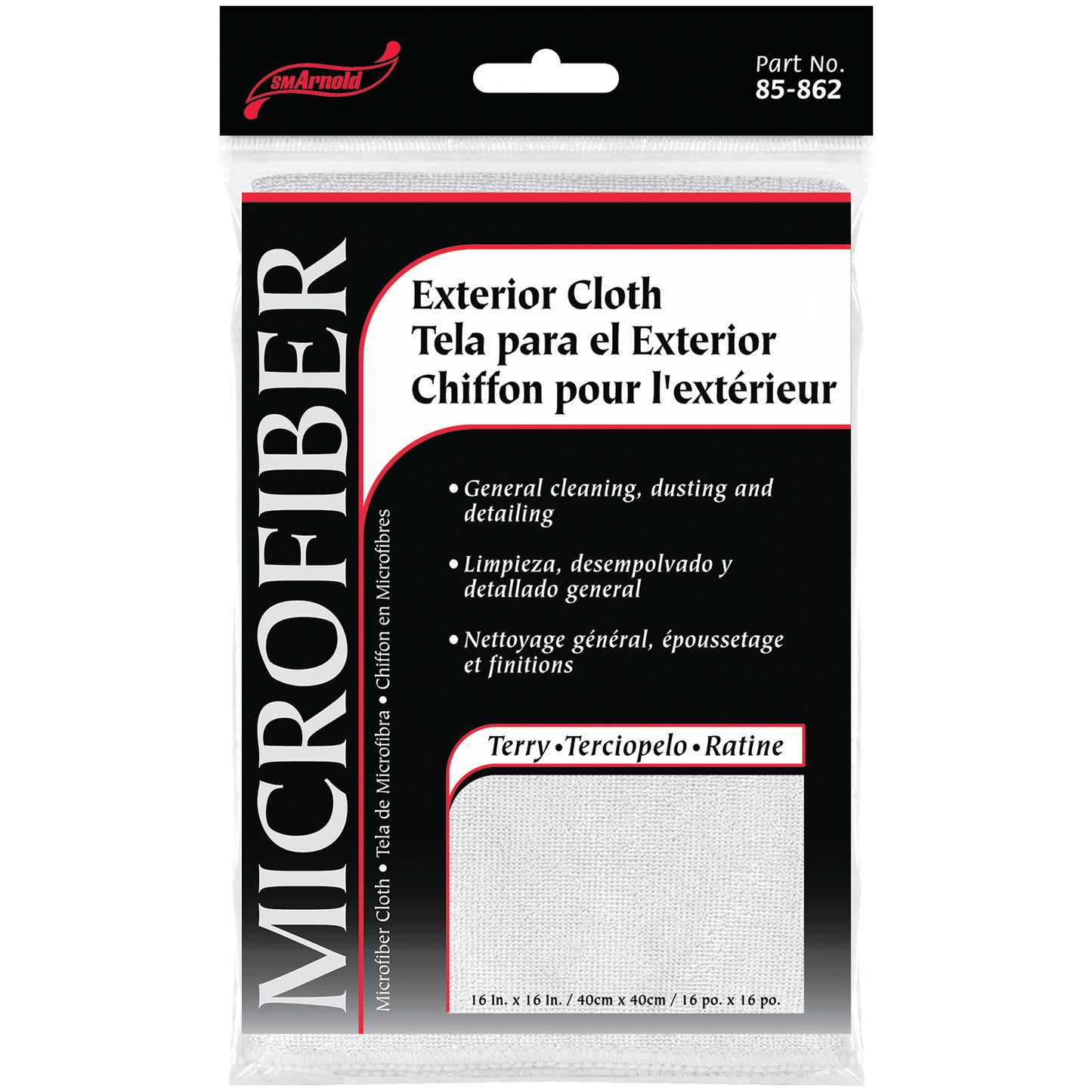 S.M. Arnold Microfiber Exterior Terry Cloth