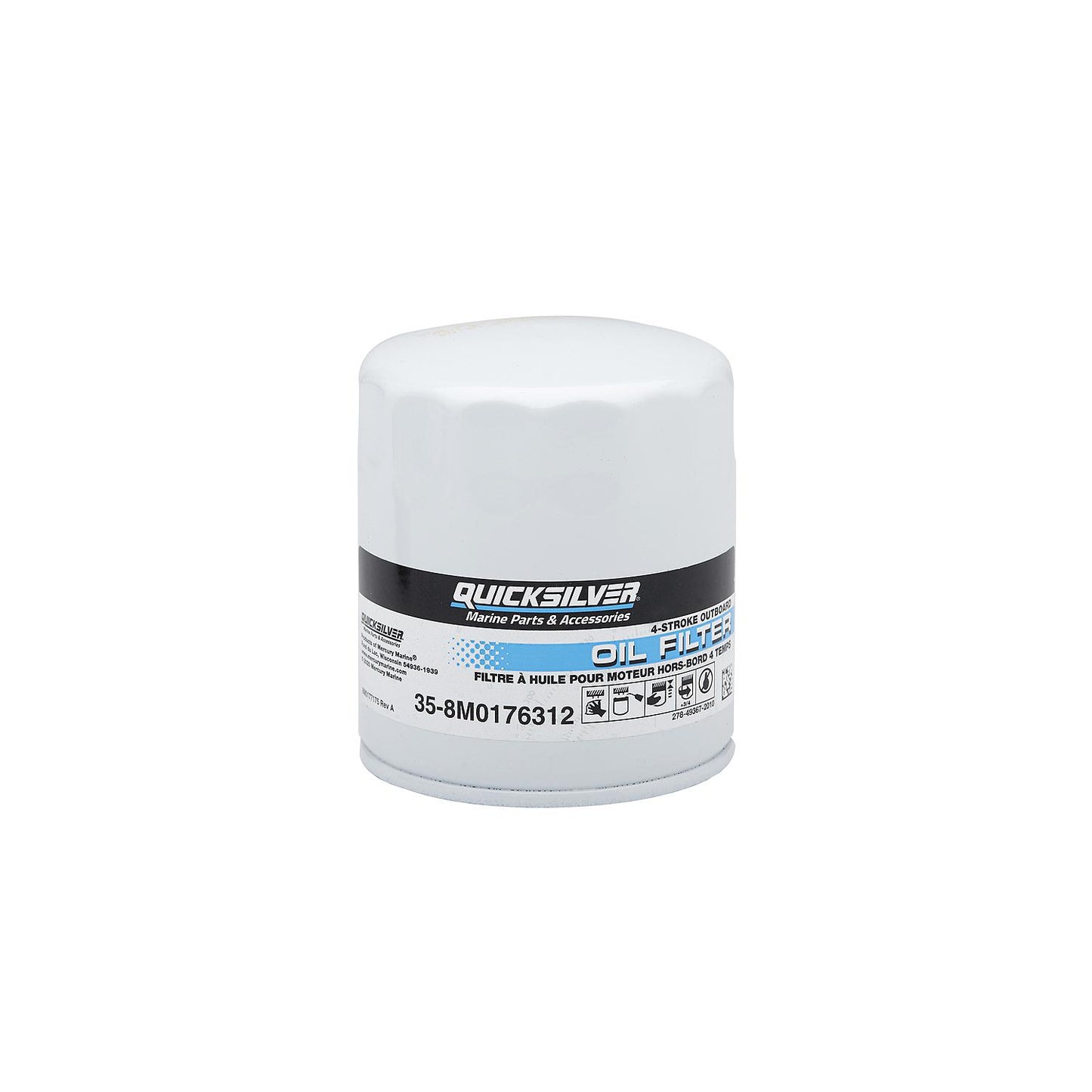 Quicksilver 8M0176312 Replacement Oil Filter