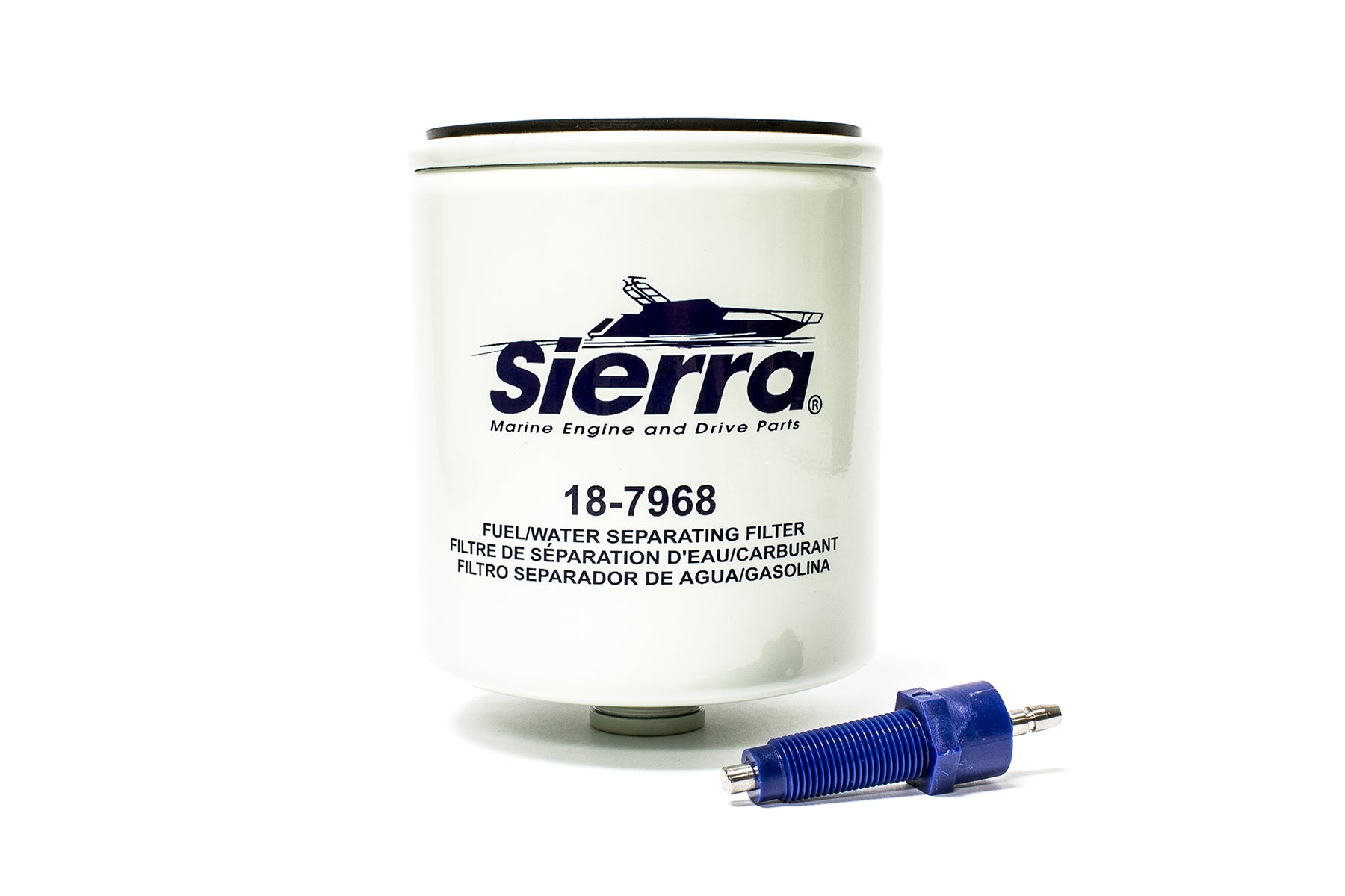 Sierra 18-7968 Mercury V-6 EFI 10 Micron Filter with Sensor