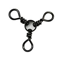 Eagle Claw 3-Way Swivel Black
