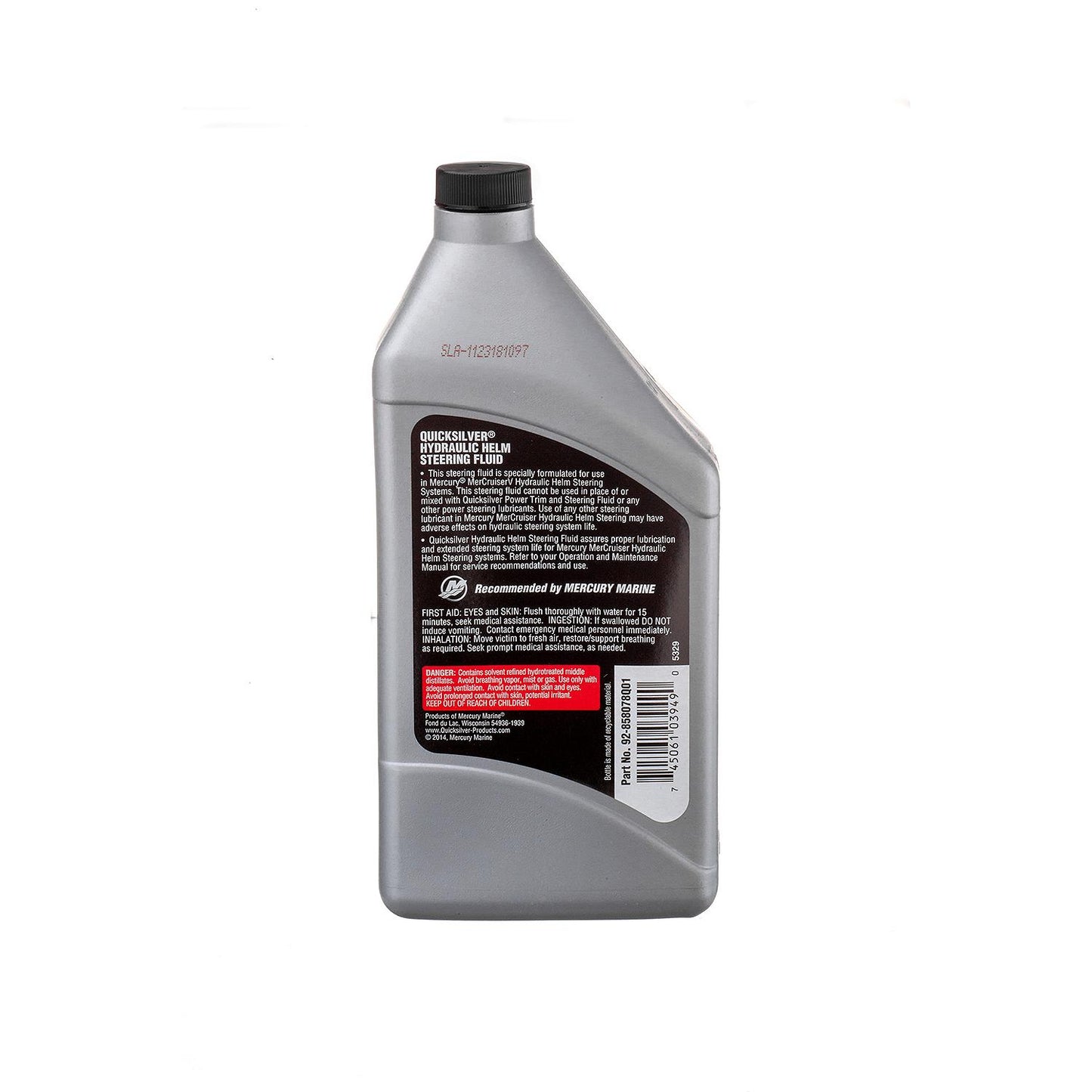 Quicksilver Hydraulic Helm Steering Fluid - 32 Oz.