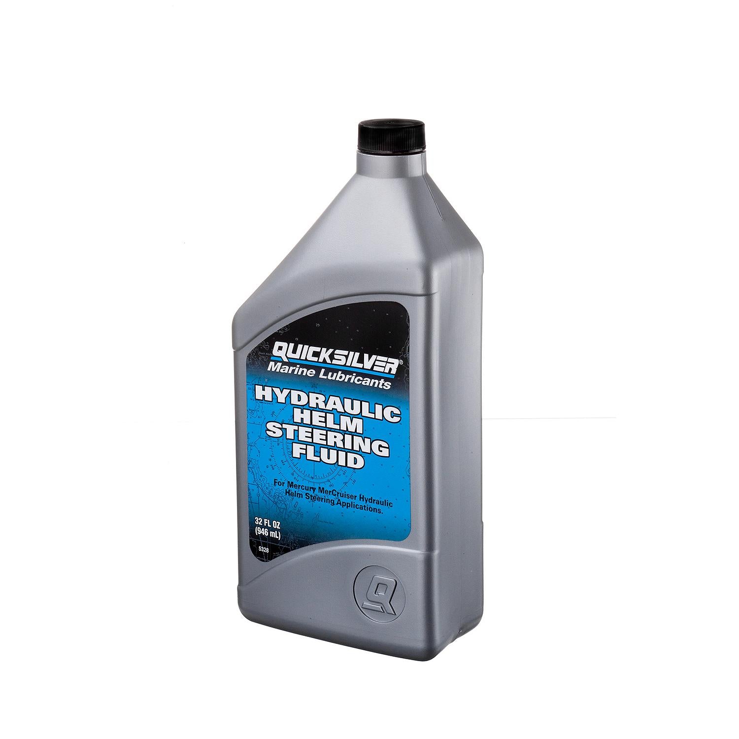 Quicksilver Hydraulic Helm Steering Fluid - 32 Oz.