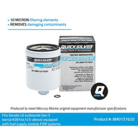 Quicksilver 8M0157620 Water Separating Fuel Filter - Verado Outboards
