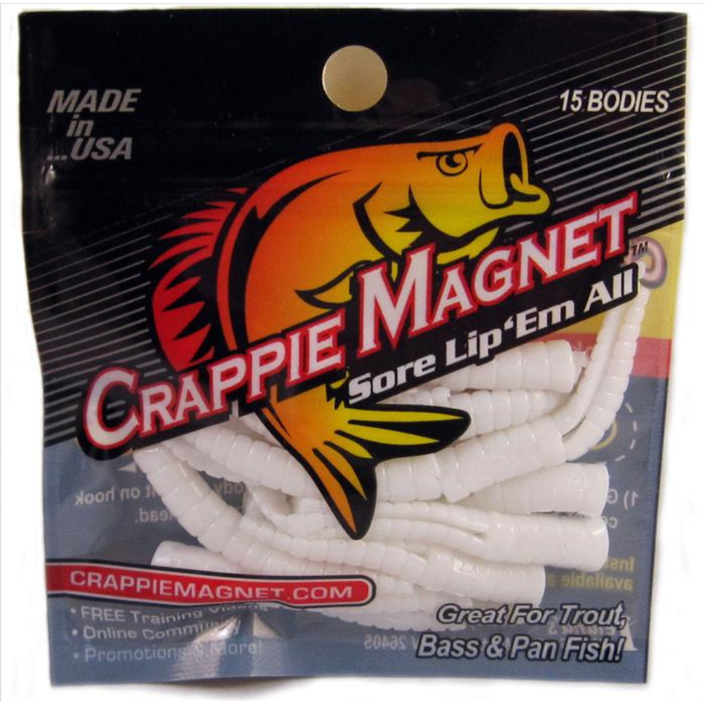 Leland's Lures Crappie Magnet 15 pc. Body Packs