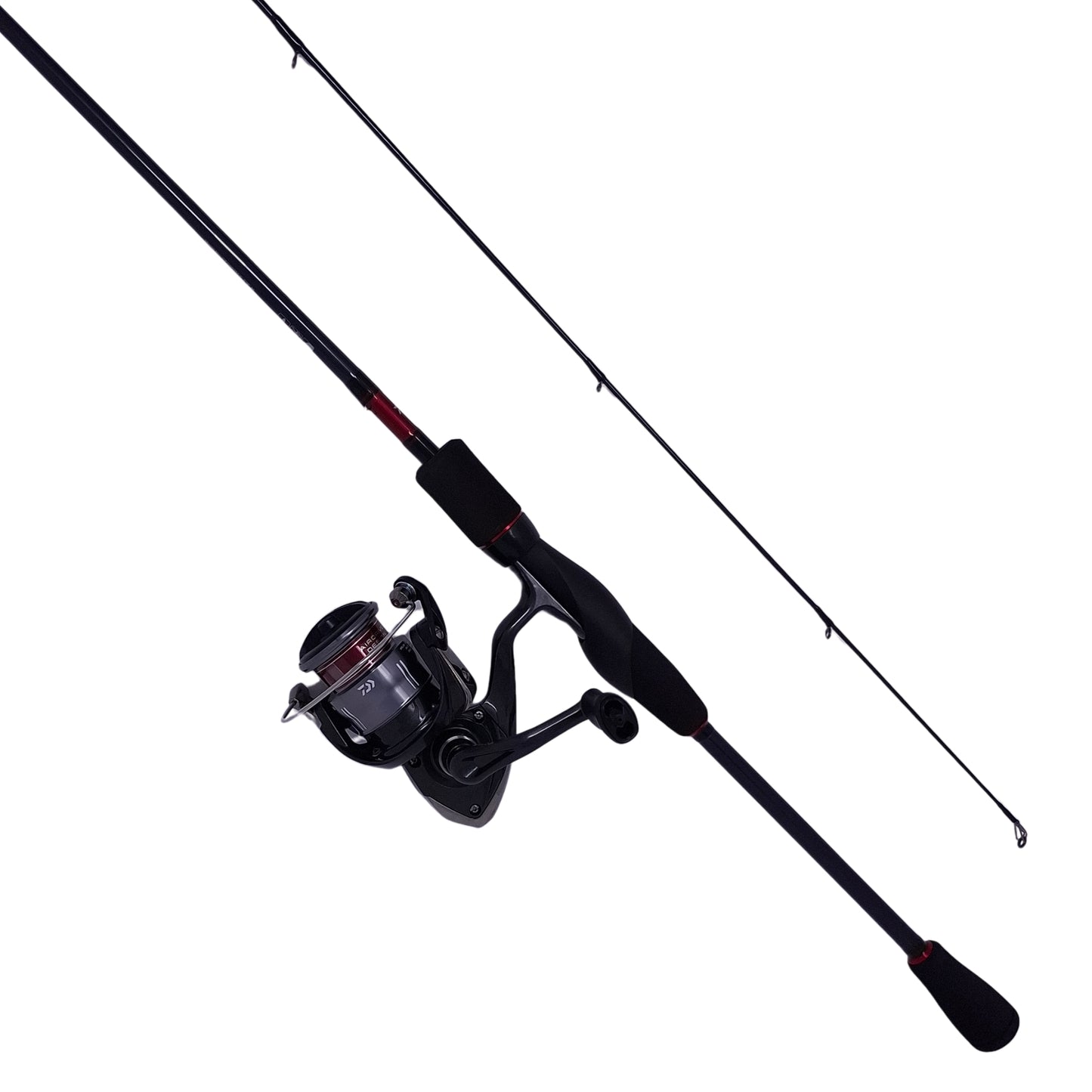 Daiwa Crossfire LT spinning rod and reel combo for freshwater fishing