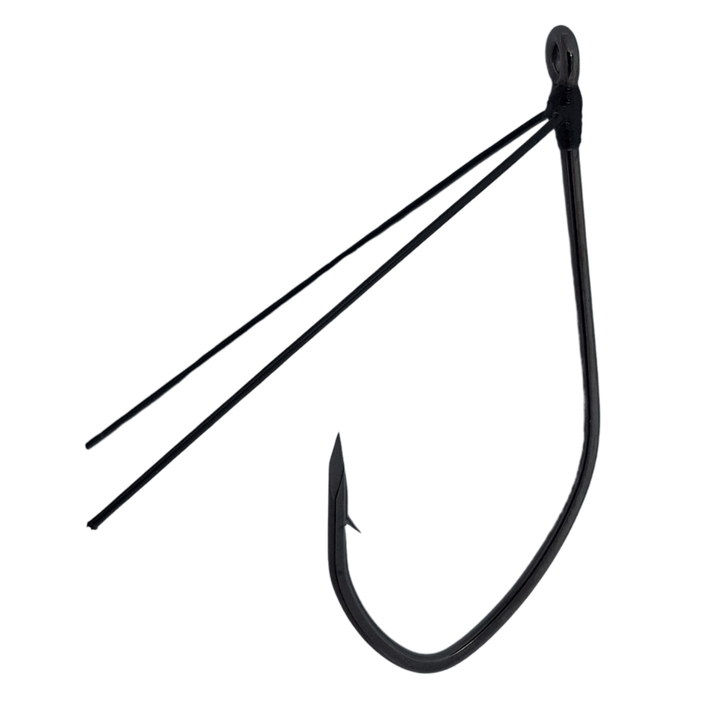 Hameçons Finesse Eagle Claw Trokar anti-herbe