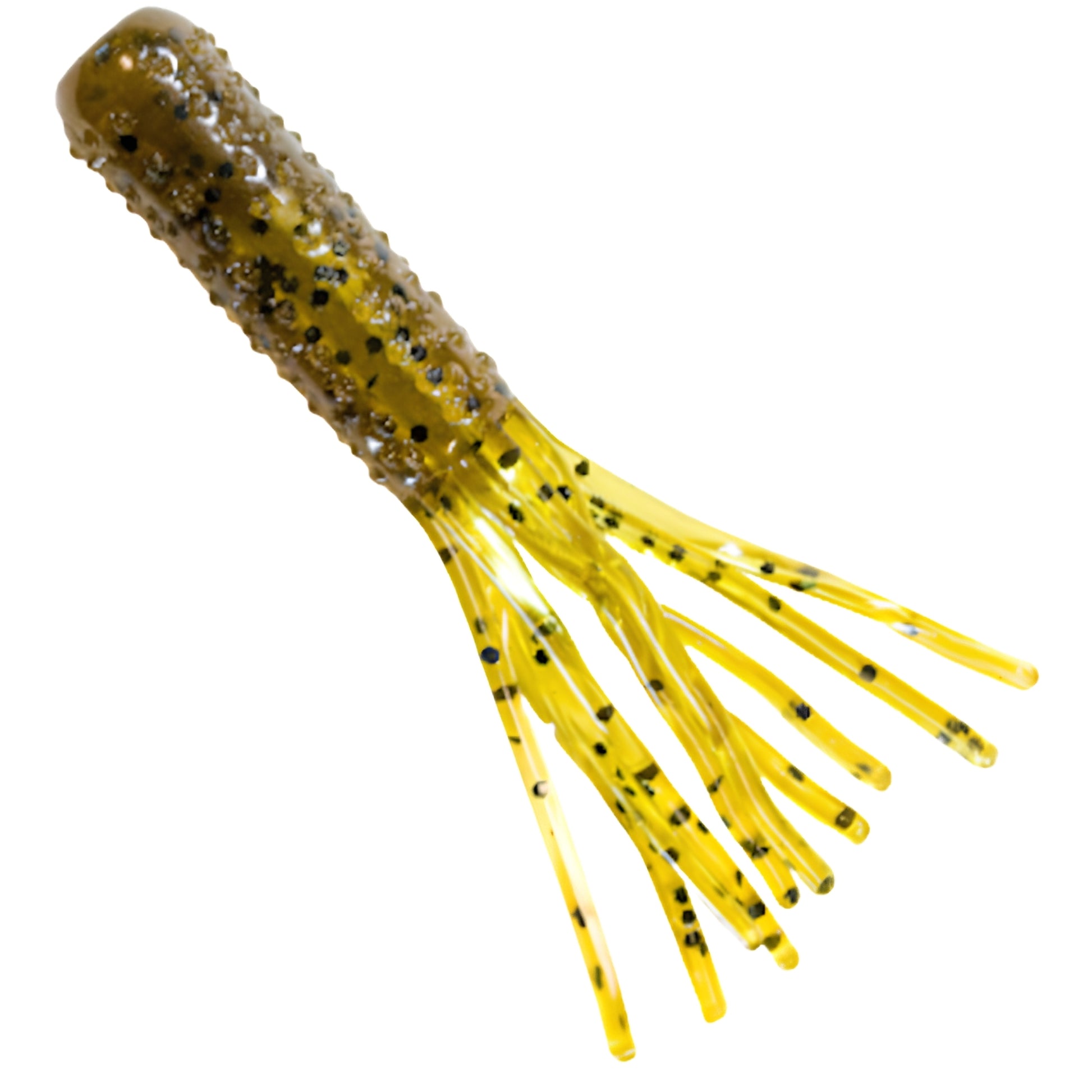 Z-Man TRD TubeZ finesse tube bait in Green Pumpkin for Ned rig bass fishing