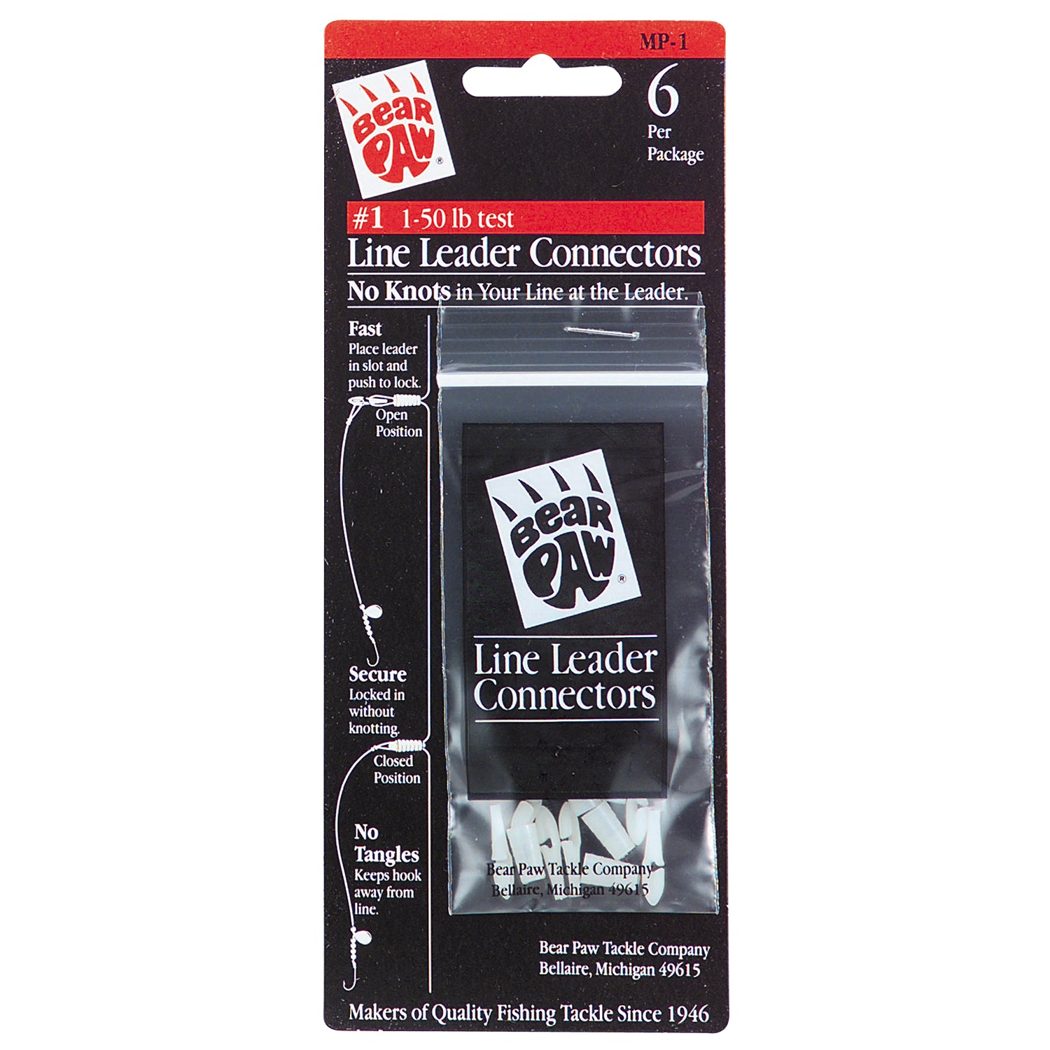 bear paw fishing hooks FGLS-1 1-Ounce Flicker Snelled Hook, Pack of 6, Neon Red and Gold Finish : : Sports & Outdoors action Colorado spinner blade with free Bear Paw Line Leader Connectors