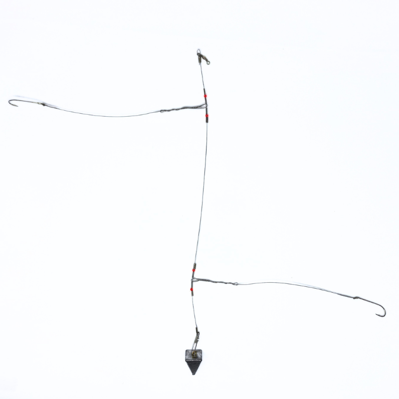Fully Rigged Bottom Rig with Nylawire Hooks
