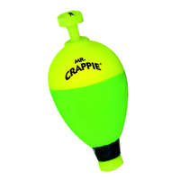 Betts Mr. Crappie Snappers Pear Foam Floats - Weighted - 2pk