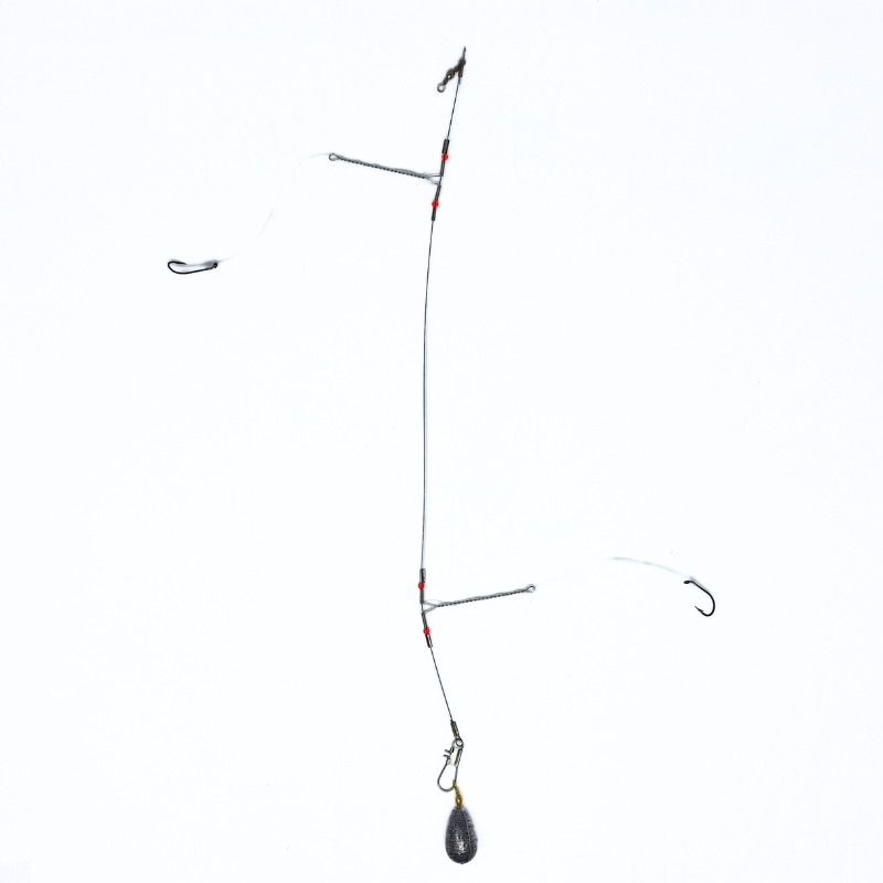 all purpose bottom fishing hook Fully Rigged Rig with Plain Shank Hooks – Pax Tackle Model:AT100SPT #1 Inshore Fishing Rod these rigs stand out Berkley Squarebull