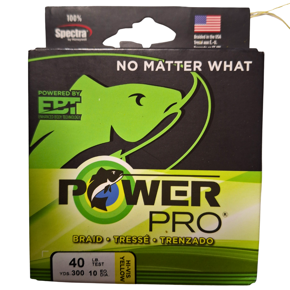 Power Pro Braided Spectra Fishing Line - 300 Yds