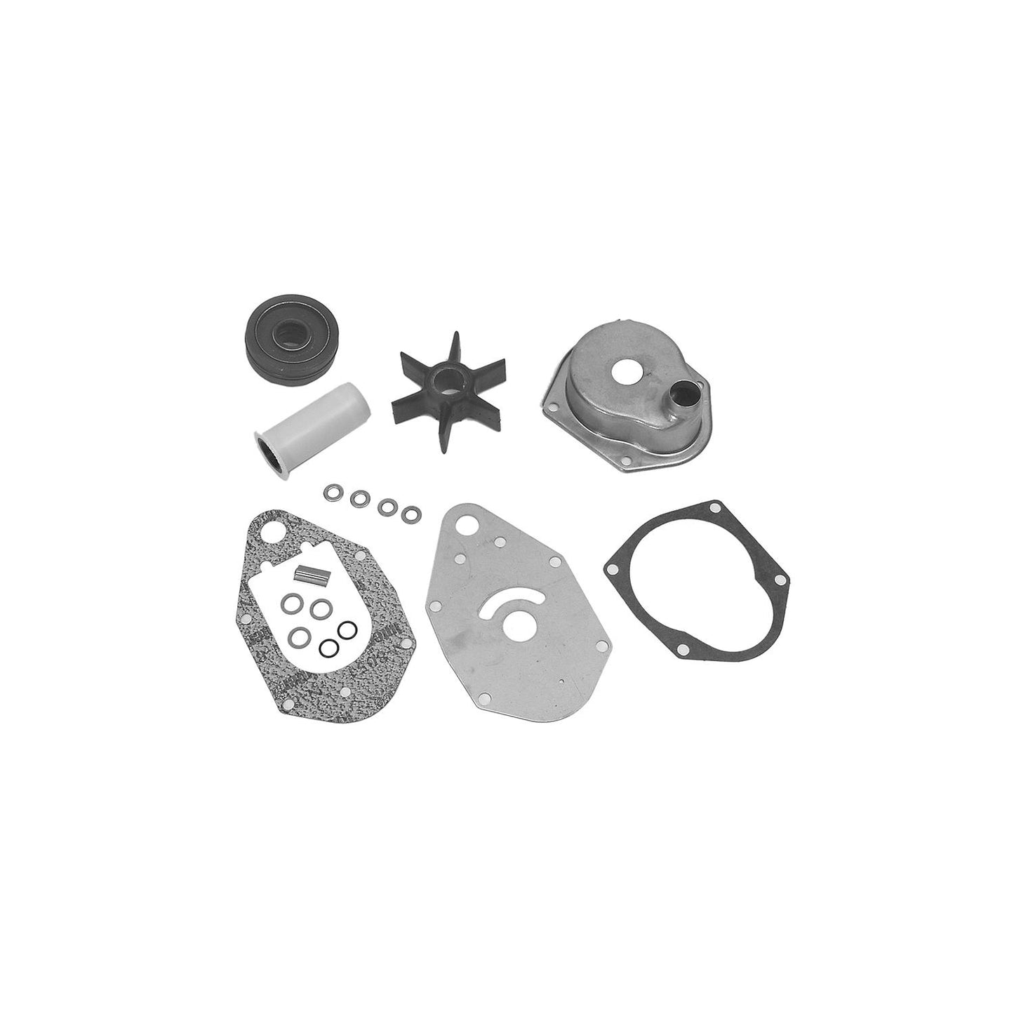Quicksilver 812966A12 Water Pump Repair Kit for Mercury and Mariner 4-Stroke 30-60 HP Outboards