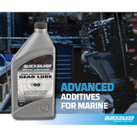 Quicksilver SAE 90 High Performance Gear Lube