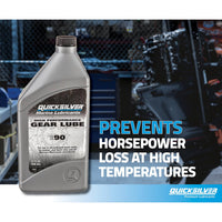 Quicksilver SAE 90 High Performance Gear Lube