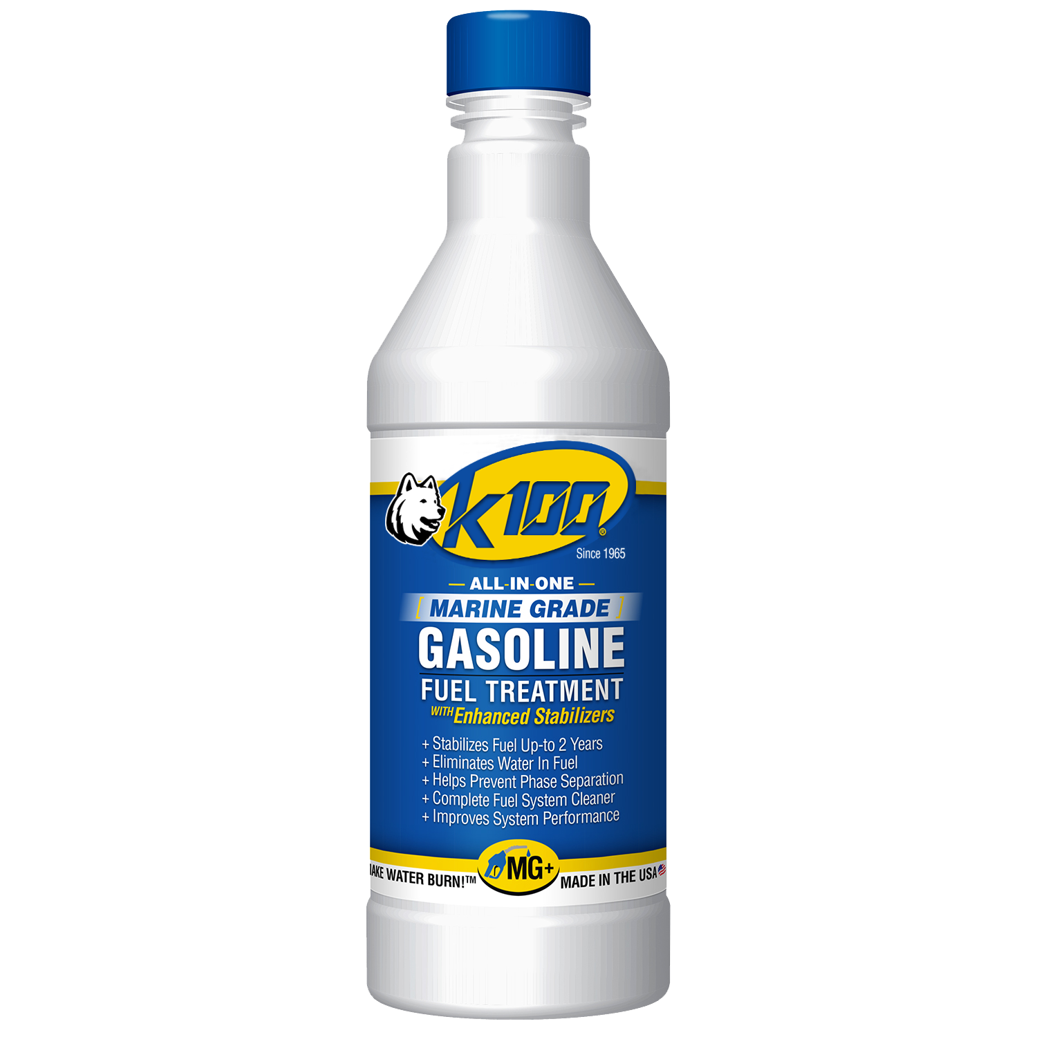 K-100 Marine Grade Gasoline Fuel Treatment - 32 Oz.